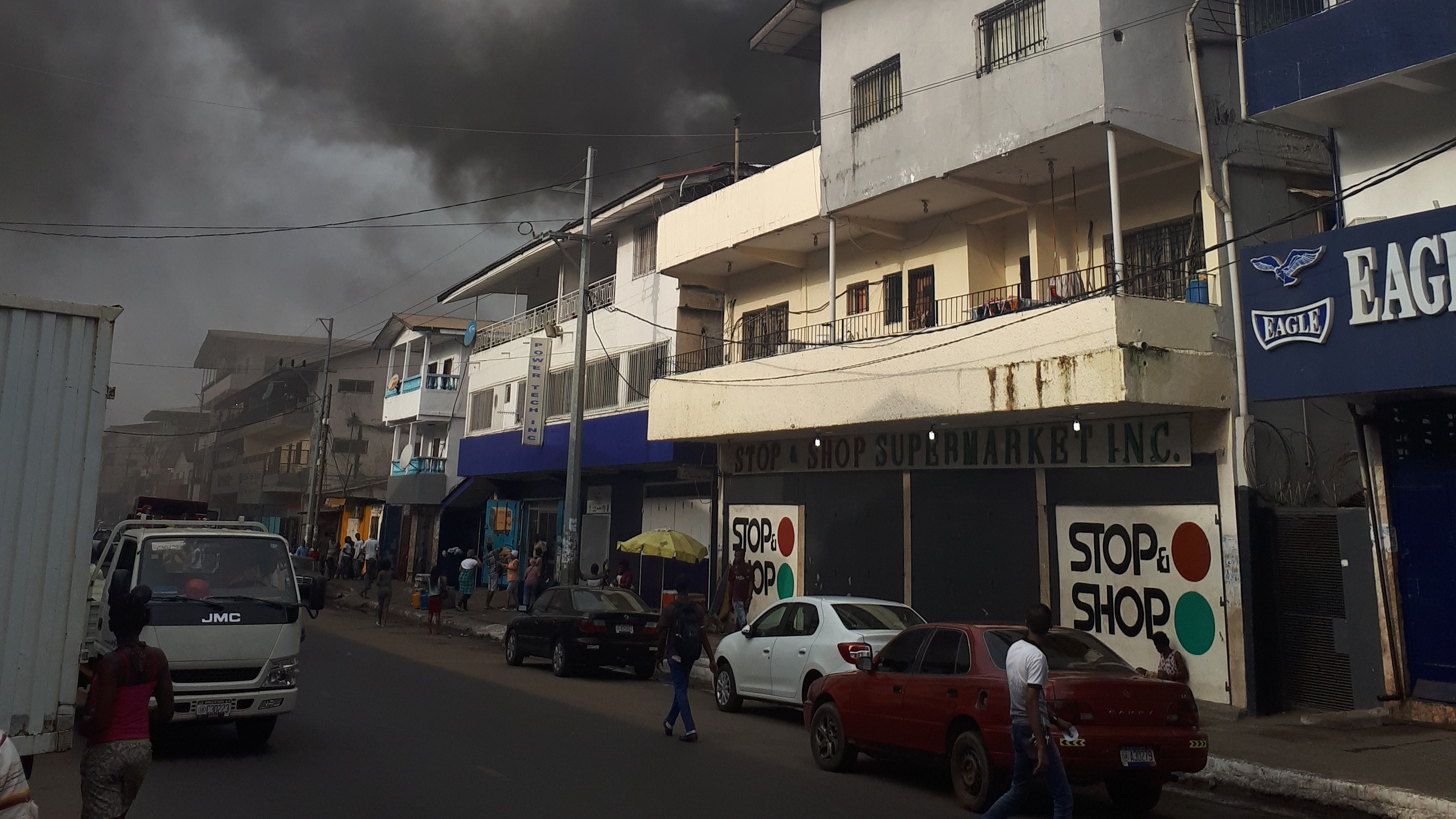 PowerNet Liberia Fire Incident